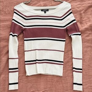 Express Striped Sweater